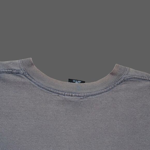 Harley Davidson Knucklehead Faded Gray Distressed Tee USA XXL Vintage GUC - Picture 9 of 9